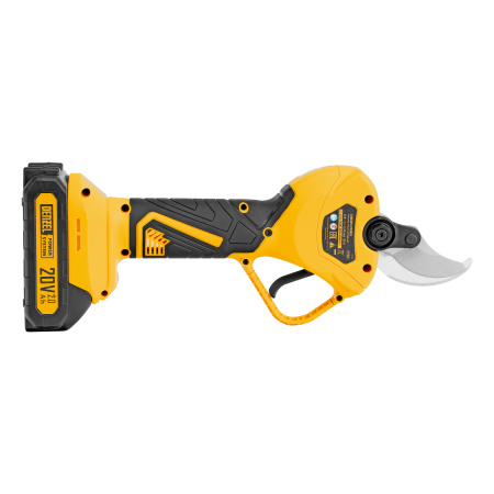 Секатор аккумуляторный, бесщет., CP-40BL, Li-Ion, 20 В, лезвия SK5 Denzel цена