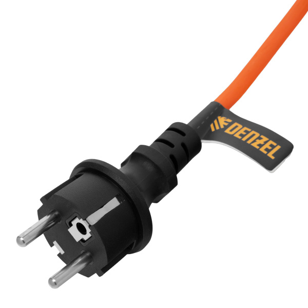 Удлинитель-шнур силовой Garden Series, ПВС, 10м, 1 розетка, 3 x 1 мм, Denzel цена