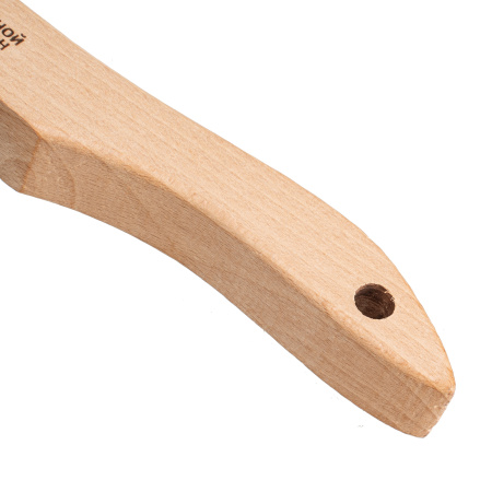 Щетка зачистная 5-и рядная, прямая проволока из нержавеющей стали с деревянной ручкой, EFP// Denzel