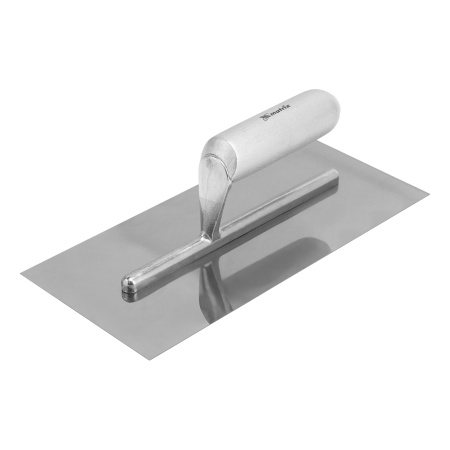 Гладилка стальная, 280 х 130 мм, зеркальная полировка, деревянная ручка Matrix цена