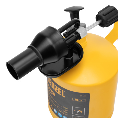 Паяльная лампа DENZEL, ВТ-15, 1.5 л цена