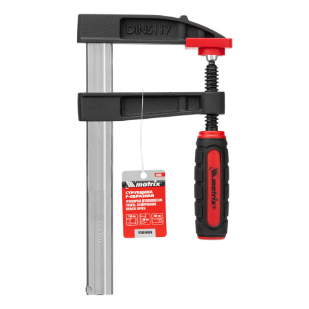 Струбцина F-образная, 150 х 80 х 230 мм Matrix цена