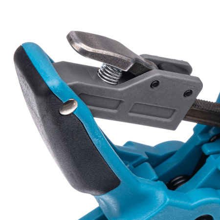 Струбцина клещеобразная 1-1/2, пластиковый корпус, храповой механизм жесткой фиксации, 38 мм Gross цена