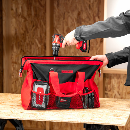 Сумка для инструмента, 18 карманов, 510 х 210 х 360 мм Matrix цена