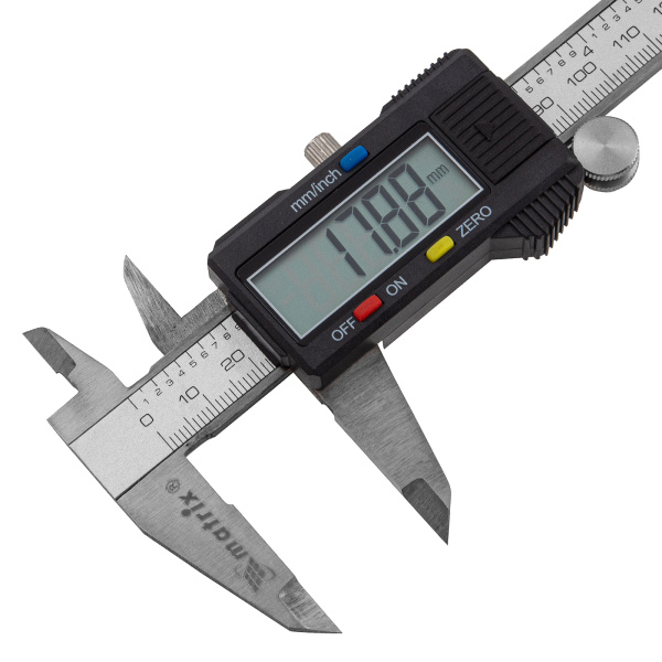 Штангенциркуль, 150 мм, электронный Matrix цена