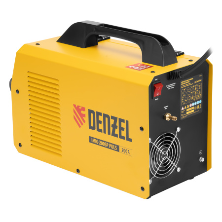 Аппарат инвертор. полуавтомат. cварки IMIG-200SP Pulse, 200 А, ПВ 60%, катушка 5 кг// Denzel
