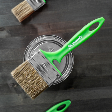 Кисть флейцевая "Работы по дереву" Color Line 70 х 12 мм Matrix цена