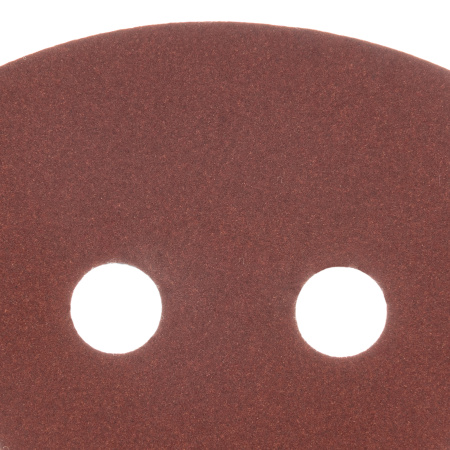 Круг абразивный на ворсовой подложке под "липучку", перфорированный, P 240, 125 мм, 5 шт Matrix