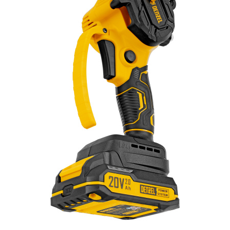 Цепная мини-пила аккумуляторная бесщет., CCS-150, шина 150 мм, Li-Ion, 20 В Denzel