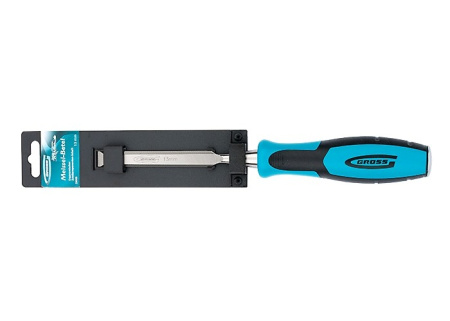 Долото-стамеска Piranha, 13 мм, двухкомпонентная эргономичная рукоятка Gross цена