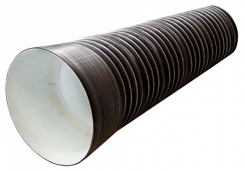 Труба гофрированная 1030/1200 SN6-7 FD-plast с раструбом 6м (колодец)