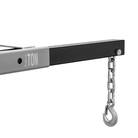 Кран гидравлический, 2 т, H подъема 25-2200 мм, складной (комплект из 2 частей) Matrix цена