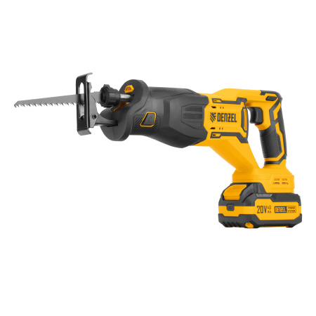 Пила сабельная аккумуляторная бесщет. RS-250, Li-Ion, 20 В Denzel