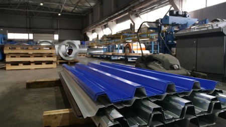 Профнастил оцинкованный Н75 0.6x750x6000