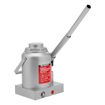 Домкрат гидравлический бутылочный, 30 т, h подъема 244-370 мм Matrix цена