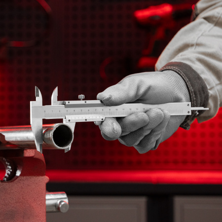 Штангенциркуль, 150 мм, цена деления 0.02 мм, металлический, с глубиномером Matrix цена