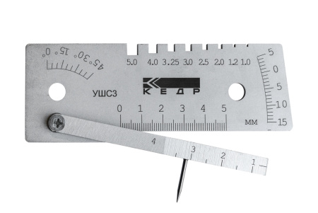 КЕДР Шаблон сварщика  КЕДР УШС-3 с калибровкой