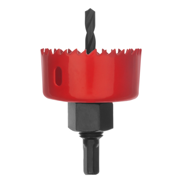 Набор для установки врезных замков, 22 мм х 54 мм, перовое сверло, кольцевая пила Matrix