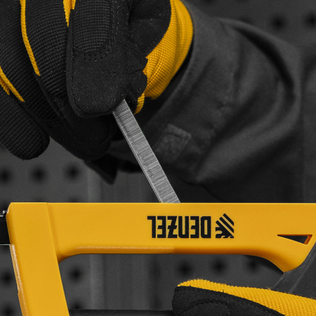 Скобы, 8 мм, для мебельного степлера, тип 53, 2000 шт. Denzel цена