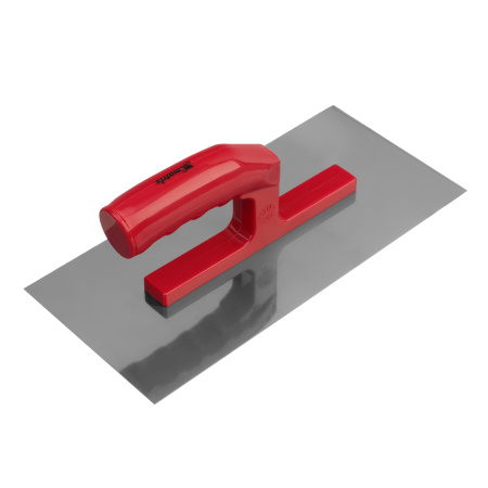 Гладилка стальная, 280 х 130 мм, зеркальная полировка, пластмассовая ручка Matrix цена