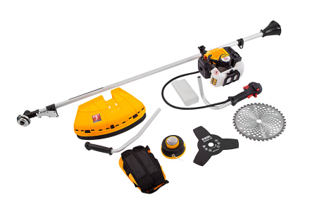 Триммер бензиновый DGT 250, 25 см3, 1.3 л. с, неразъемная штанга, состоит из 2 частей Denzel цена