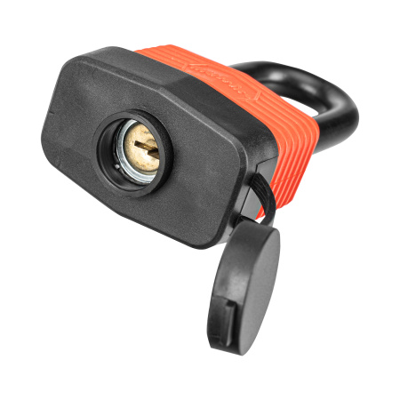 Замок навесной всепогодный, 40 мм, удлиненная дужка Matrix цена