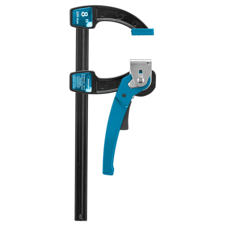 Струбцина реечная быстрозажимная 8, металлический корпус, рычажный храповой механизм, 200 мм Gross цена