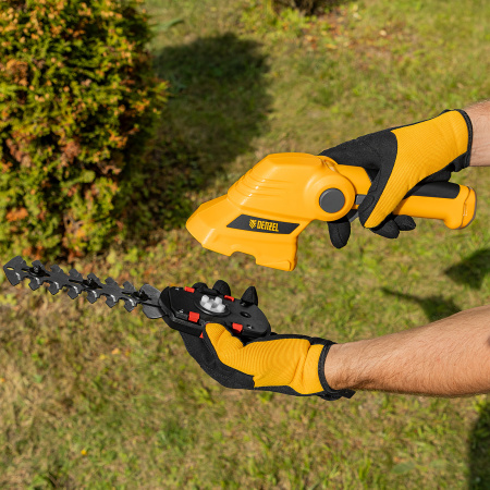 Ножницы-кусторез аккумуляторные G411 с акк. 3.6В Li-Ion 1.5 Ач Denzel цена