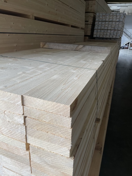 Доска сухая строганная 40х200х6000