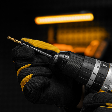 Сверло спиральное по металлу 5 x 86 мм, Р6М5, Golden Tip  Denzel