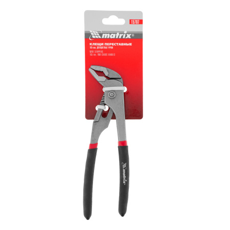 Клещи, 165 мм, переставные, обливные рукоятки Matrix