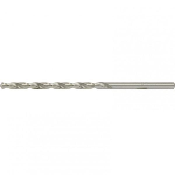 Сверло по металлу, 6 х 139 мм, полированное, удл, HSS, 10 шт, цилиндрический хвостовик Matrix