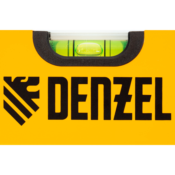 Уровень алюминиевый, 1200 мм, фрезерованный, 3 глазка Denzel цена