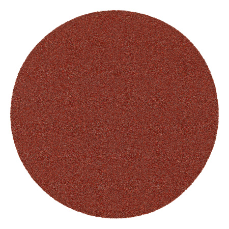 Круг абразивный на ворсовой подложке под "липучку", P 80, 115 мм, 10 шт Matrix