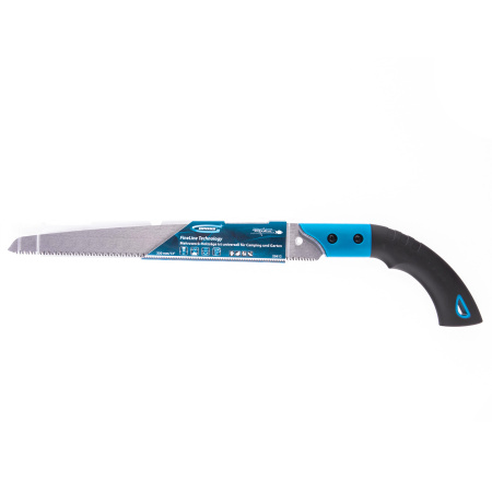 Пила по дереву Piranha, универсальные для кемпинга и сада, 330 мм, 9-10 TPI, каленый зуб 3D, двухкомпонентная рукоятка, пенал Gross цена
