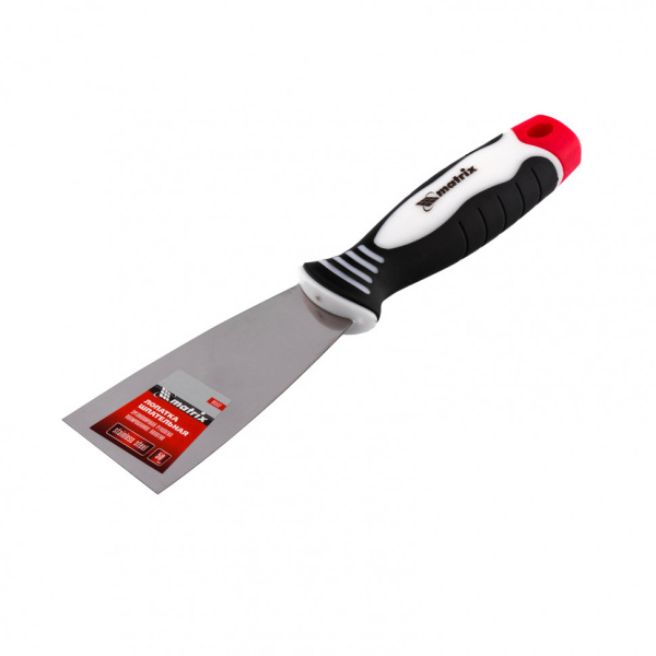 Шпательная лопатка из нержавеющей стали, 50 мм, трехкомпонентная ручка Matrix цена