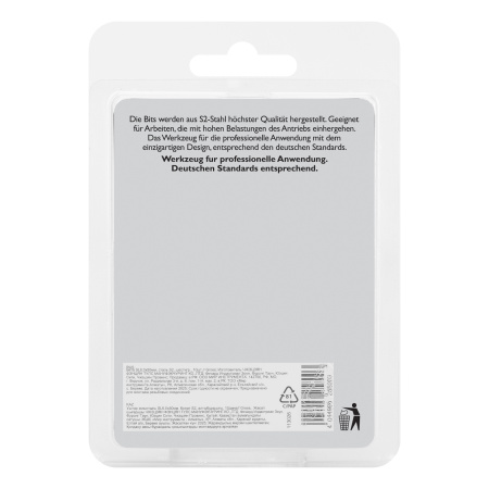 Бита SL6,0х50мм, сталь S2, шестигр., 10 шт. Gross