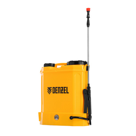 Опрыскиватель ранцевый аккумуляторный D-12LA, 12 л, 12 В, 8 Ач Denzel цена