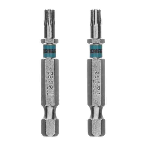 Бита Torx 25х50мм, сталь S2, шестигр., 2 шт. Gross