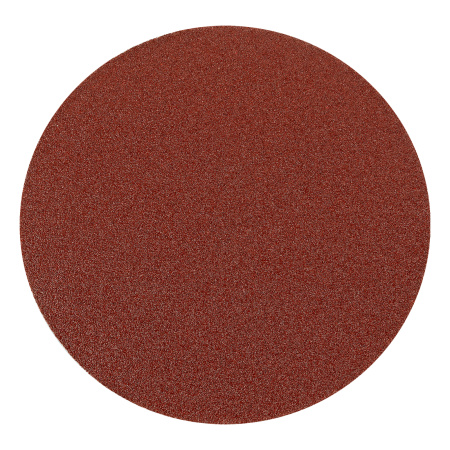 Круг абразивный на ворсовой подложке под "липучку", P 80, 125 мм, 10 шт Matrix