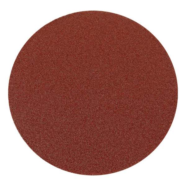 Круг абразивный на ворсовой подложке под "липучку", P 80, 125 мм, 10 шт Matrix