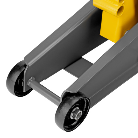 Домкрат гидравлический подкатной с фиксатором, 3 т, 190-532 мм, SUV Denzel цена