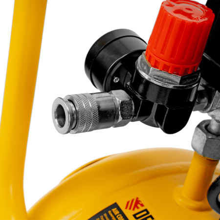 Компрессор воздушный DLC1300/24 безмасляный 1.3 кВт, 24 литра, 206 л/мин Denzel