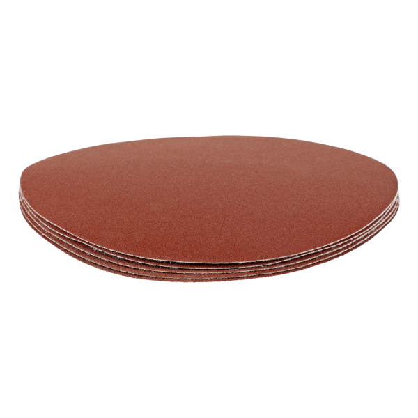 Круг абразивный на ворсовой подложке под "липучку", P 280, 150 мм, 5 шт Matrix