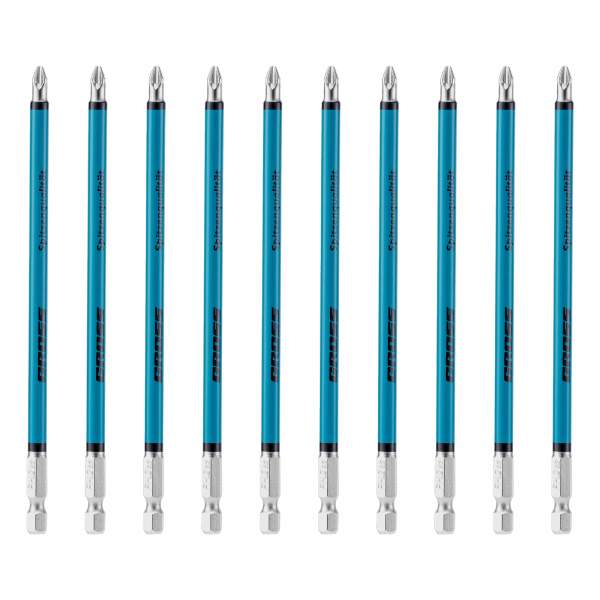 Бита PH2х150мм, сталь S2, кругл., 10 шт. Gross