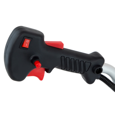 Триммер бензиновый DR-33S, 33 см3, разъемная штанга, состоит из 2 частей Denzel цена