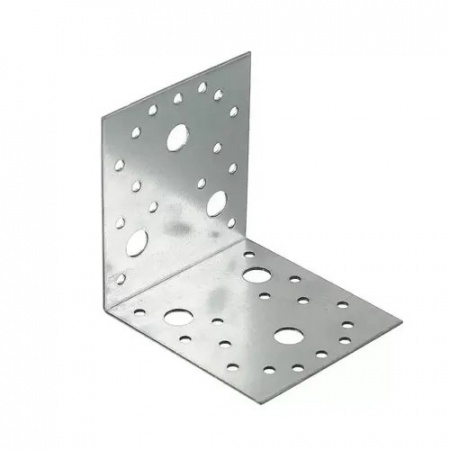 Уголок крепежный оцинкованный KU 105х105х90х2мм