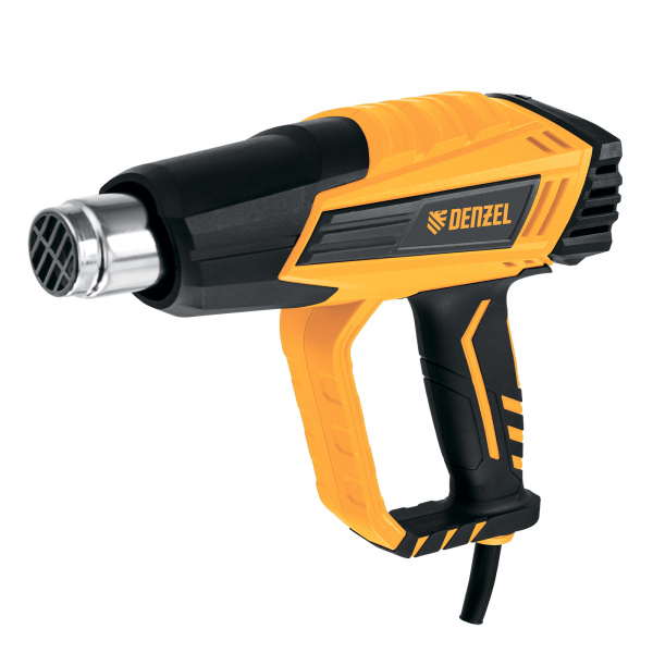 Фен технический HGH-2000C, 2000 Вт, 2 режима, LCD дисплей Denzel