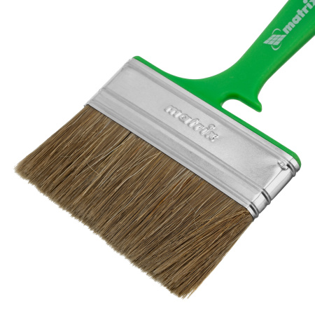 Кисть флейцевая "Работы по дереву" Color Line 100 х 12 мм Matrix цена