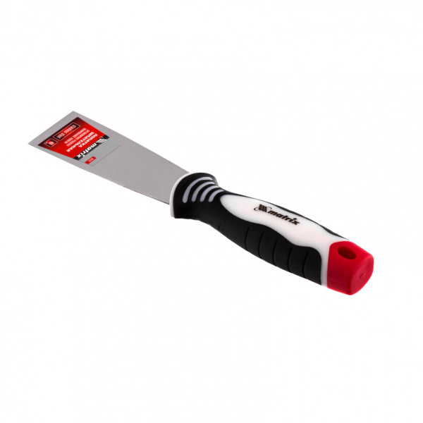 Шпательная лопатка из нержавеющей стали, 40 мм, трехкомпонентная ручка Matrix цена